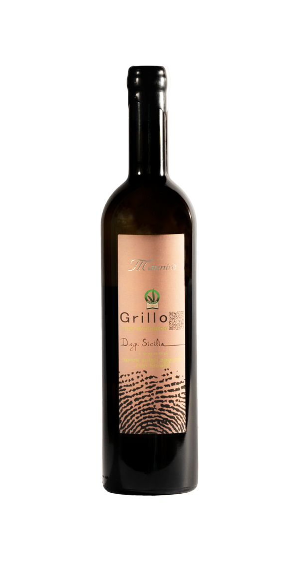 vino biologico Grillo Sicilia - Mannirà Bio
