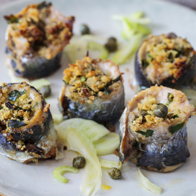 Sarde a beccafico